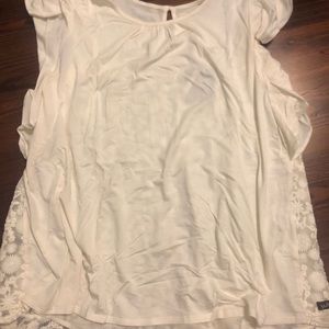Ivory tunic top by Matilda Jane L